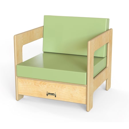 Jonti-Craft Living Room Chair, Key Lime 3786JC